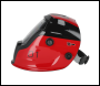 Sealey PWH1 Auto Darkening Welding Helmet Shade 9-13 - Red