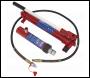 Sealey RE97.10-COMBO Snap Push Ram with Pump & Hose Assembly 10 Tonne