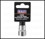 Sealey S3815 Premier Socket 3/8 inch Sq Drive 15mm