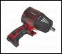 Sealey SA6006 Premier Twin Hammer Composite Air Impact Wrench 1/2 inch Sq Drive