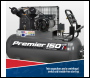 Sealey SAC3153B Premier 150L Belt Drive Air Compressor with Front Control Panel 3hp