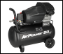 Sealey SAC5030VA 50L V-Twin Direct Drive Air Compressor 3hp