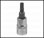 Sealey SBH002 Premier Hex Socket Bit 1/4 inch Sq Drive 4mm