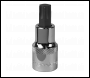 Sealey SBT025 Premier TRX-Star* Socket Bit 1/2 inch Sq Drive T55