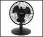 Sealey SFF6USB 3-Speed Oscillating USB Desk Fan 6 inch 