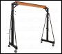 Sealey SG2000KIT Portable Adjustable Gantry Crane with Geared Trolley Combo 2 Tonne