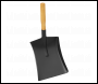 Sealey SS09 Coal shovel 8 inch  with 228mm Wooden Handle