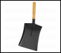 Sealey SS09 Coal shovel 8 inch  with 228mm Wooden Handle