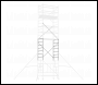 Sealey SSCL4 Platform Scaffold Tower Extension Pack 4 EN 1004-1