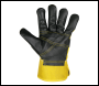 Sealey SSP13 Worksafe® Rigger's Gloves with Hide Palm - Pair