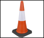 Sealey TFC05 Traffic Cone 75cm - Pack of 5