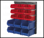 Sealey TPS1569WM Wall Mounting Bin Storage System with 15 Bins