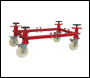 Sealey VMD002 Adjustable 4-Post Vehicle Moving Dolly 900kg Capacity