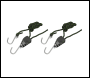 Sealey VS0114 Ratchet Parts Hanger/Tie Down with S-Shaped Hooks 2m - Pack of 2