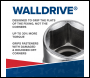 Sealey S1211D WallDrive® Socket 11mm Deep 1/2 inch Sq Drive
