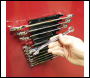 Sealey WR03 Premier Magnetic Spanner Rack Capacity 12 Spanners