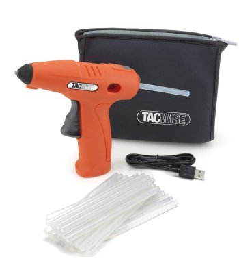 Tacwise H4-7 Cordless 4V Hot Glue Gun with 30 Glue Sticks - Code 1559