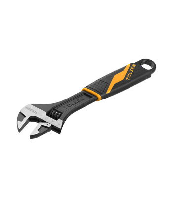 Tolsen Wrench Adjustable PVC Grip 