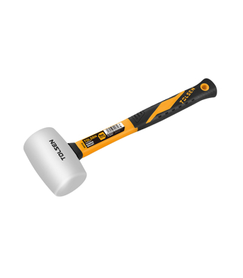 Tolsen Mallet Rubber White Fibreglass handle 225g 