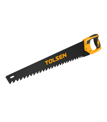 Tolsen Saw Masonry Hand 550mm 13TPI  TPR Handle 