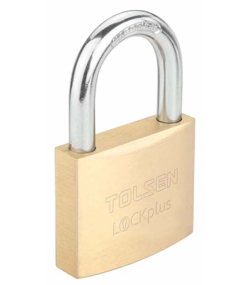 Tolsen Padlock Brass 30mm 3 Keys  Heavy Duty (Industrial) 