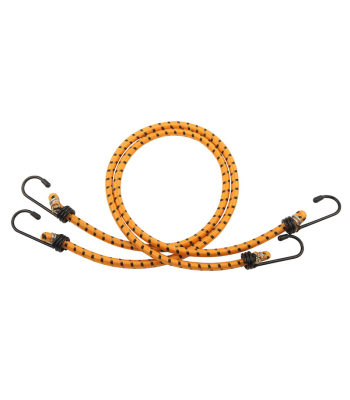 Tolsen Tie Down Bungee Cord 7mm x 60cm (Pack 2) 