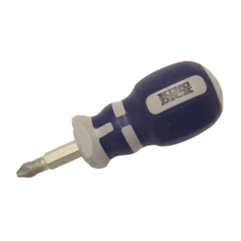 King Dick 1-for-6 Screwdriver 25mm - PZ1, PZ2, PZ3 & PH1, PH2, PH3 - Code 146025