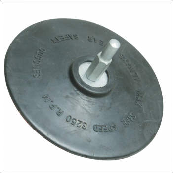 Silverline Hook & Loop Backing Pad - 125mm - Code 244965