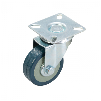 Fixman Swivel Rubber Castor - 50mm 50kg - Code 530386