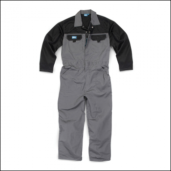Tough Grit Zip-Front Coverall Charcoal - XXL - Code 535795