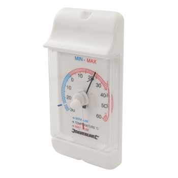 Silverline Min/Max Dial Thermometer - -30° to +60°C - Code 573268