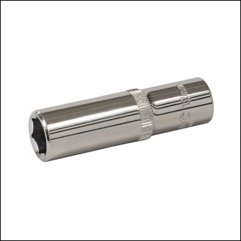 Silverline Deep Socket 3/8 inch  Drive 6pt Metric - 12mm - Code 584339