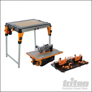 Triton TWX7 Workcentre, Router Table & Contractor Saw Mod - TWX7CS1RT1EU - Code 923529