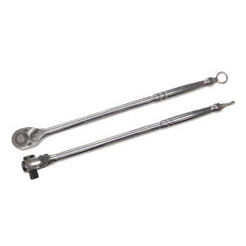 King Dick Steel Ratchet SD 1/2 inch  Tethered 36T - 250mm OAL - Code HP9T