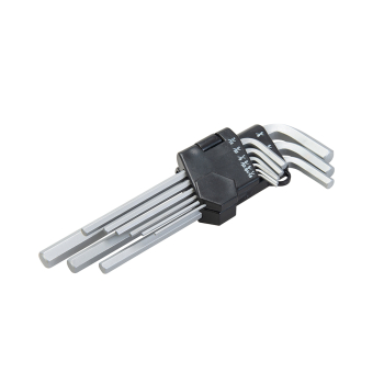 King Dick Hex Key Set AF 10pce - 1/16 inch  - 3/8 inch  - Code HWA100