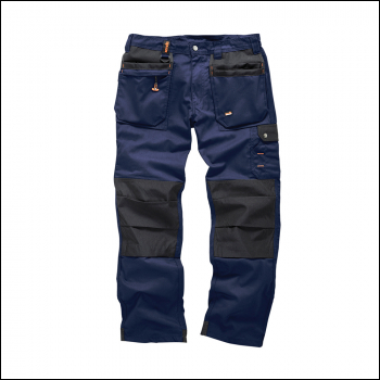 Scruffs Worker Plus Trousers Navy - 30L - Code T53919