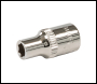 Silverline Socket 1/4 inch  Drive 6pt Metric