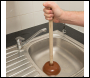 Silverline Sink Plunger - 140 x 24mm - Code 633581