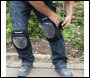 Silverline Hard Cap Gel Knee Pads - Adjustable - Code 633711