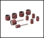 Silverline Rotary Tool Drum Sanding Kit 12pce - 6.35mm (1/4 inch ) & 12.70mm (1/2 inch ) - Code 675272