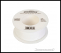 Silverline White PTFE Thread Seal Tape 10pk - 19mm x 12m - Code 905866