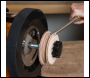 Triton Profiled Leather Honing Wheel - TWSLHW Profiled Leather Honing Wheel - Code 980292