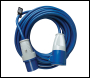 Defender Extension Lead Blue 2.5mm2 16A 14m - 230V - Code E85221