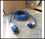 Defender Extension Lead Blue 2.5mm2 16A 14m - 230V - Code E85221