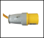 Defender Extension Lead Yellow 1.5mm2 16A 25m - 110V - Code E85230