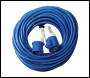 Defender Arctic Extension Lead Blue 2.5mm2 16A 25m - 230V - Code E85234