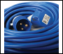 Defender Arctic Extension Lead Blue 2.5mm2 16A 25m - 230V - Code E85234