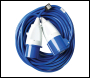 Defender Arctic Extension Lead Blue 2.5mm2 32A 25m - 230V - Code E85249.5