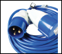 Defender Arctic Extension Lead Blue 2.5mm2 32A 25m - 230V - Code E85249.5