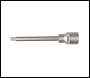 King Dick 1/2 inch  SD Hex Bit Socket Long AF - 7/32 inch  - Code HSHA207L